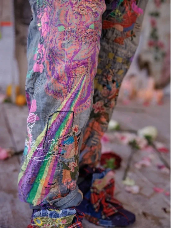 🌈NWT MAGNOLIA PEARL BANANA CIRCUS MINER DENIMS🌈 - Picture 7 of 11